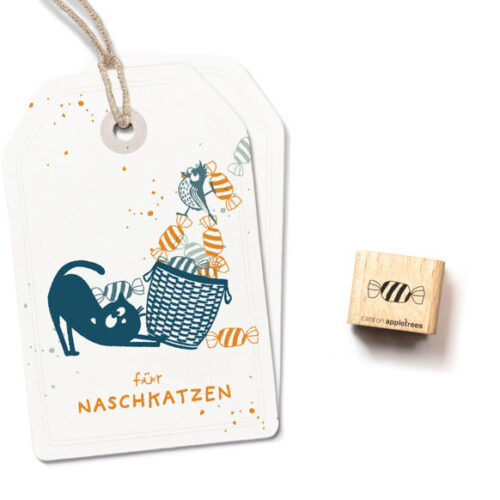 Ministempel snoepje | Cats on Appletrees