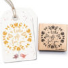 Stempel bloemenkrans Little gift | Cats on Appletrees