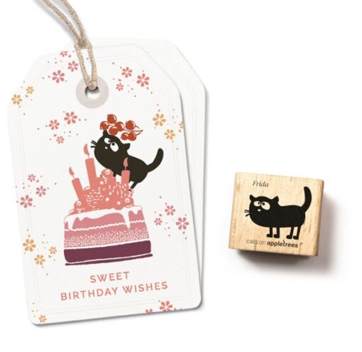 Stempel- katje frida kattenstempel | Cats on Appletrees