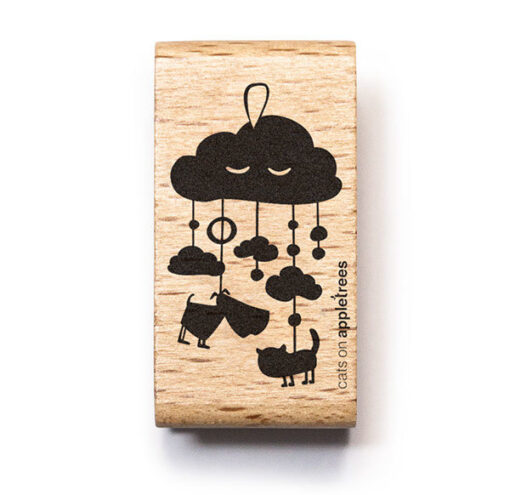 Stempel baby mobiel | Cats on Appletrees