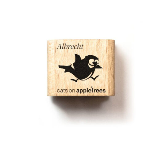 Stempel vogel Albrecht | Cats on Appletrees